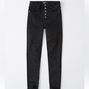 Abercrombie & Fitch Super Skinny Ankle High Rise Jeans